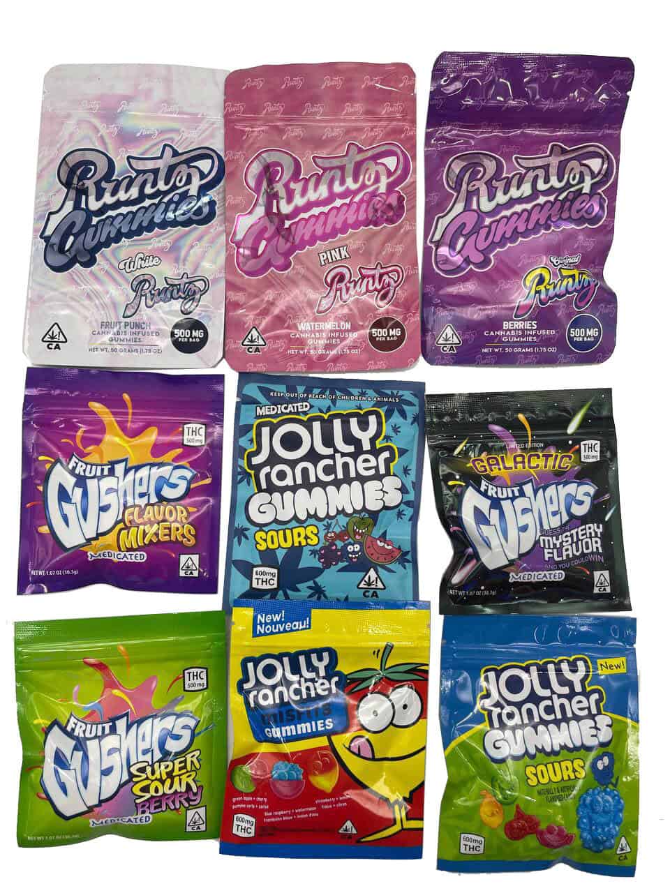 Mixed Gummy Edibles Mixed Gummy Edibles